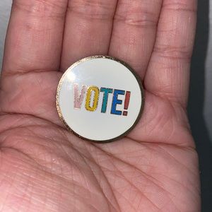 Lulu Bloo VOTE multi-color pin 🧷 💕✨